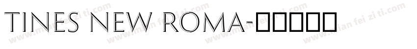 tines new Roma字体转换